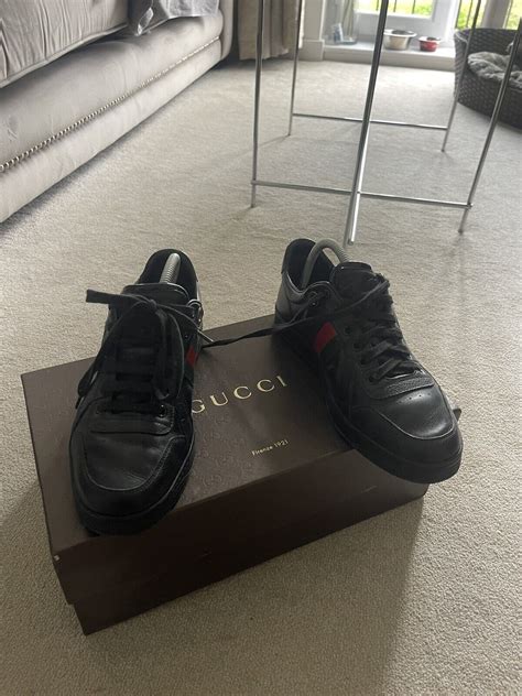 gucci trainers ebay|mules gucci ebay.